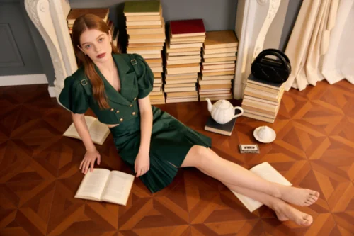 AI-generated on-model photo variation